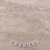 Rose quartz and labradorite pendant necklace, 'Pink Petals' - Faceted Oval Rose Quartz and Labradorite Pendant Necklace (image 2b) thumbail