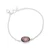 Smoky quartz and citrine pendant bracelet, 'Stylish Sparkle' - Smoky Quartz and Citrine Pendant Bracelet from India