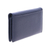 Leather wallet, 'Marvelous Midnight' - Handcrafted Midnight Blue Leather Wallet From India