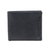 Herren-Geldbörse aus Leder - Bifold-Geldbörse für Herren aus schwarzem Leder mit abnehmbarem Ausweisfach