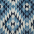 Wool area rug, 'Fantastic Frets' (4x6) - Blue and Ivory Fret Diamond Motif Handwoven Wool Rug (4x6)
