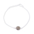 Labradorite pendant bracelet, 'Mesmerizing Night' - Adjustable Labradorite Pendant Bracelet from India thumbail