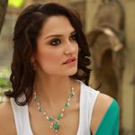 Cultured pearl and calcite pendant necklace, 'Enthralling Beauty' - Leaf Motif Cultured Pearl and Calcite Necklace from India