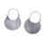 Sterling silver drop earrings, 'Spiral Delight' - Spiral Motif Sterling Silver Drop Earrings from India (image 2e) thumbail