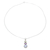 Multi-gemstone pendant necklace, 'Peaceful Dazzle' - Multi-Gemstone Pendant Necklace from India