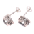 Prasiolite stud earrings, 'Verdant Mist' - 3-Carat Prasiolite Teardrop Stud Earrings from India (image 2d) thumbail