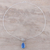 Chalcedony pendant necklace, 'Blue Mist' - Teardrop Chalcedony Pendant Necklace in Blue from India (image 2b) thumbail