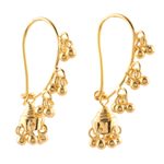 Curated gift set, 'Jhumki Jewels' - Traditional Gemstone Jhumki Earrings Curated Gift Set
