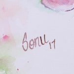 'Poppy Charm' - Signed Realist Poppy Flower Painting from India