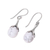 Howlite dangle earrings, 'Elegant Fruits' - Howlite and Sterling Silver Dangle Earrings from India