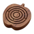 Wood maze game, 'Apple Connection' - Fine Carved Mango Wood Apple Maze Game from India (image 2a) thumbail