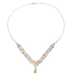 Citrine pendant necklace, 'Evening in Delhi' - 17-Carat Citrine Pendant Necklace from India