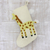 Wool felt stocking, 'Giraffe Holiday' - Applique Christmas Stocking with Giraffe (image 2) thumbail
