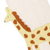 Wool felt stocking, 'Giraffe Holiday' - Applique Christmas Stocking with Giraffe (image 2b) thumbail