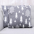 Knit cushion covers, 'Pine Dale in Slate' (pair) - Pine Tree Knit Cushion Covers in Slate from India (Pair) thumbail