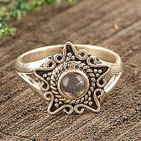 Featured review for Labradorite cocktail ring, Shine Through the Mist