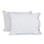 Cotton pillow shams, 'Rajasthani Meadow' (pair) - Hand Screen Print Cotton Pillow Shams (Pair) (image 2a) thumbail