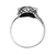 Sterling silver cocktail ring, 'Night King' - Sterling Silver Owl Cocktail Ring from India (image 2d) thumbail