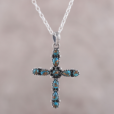 Turquoise cross necklace hi-res stock photography and images - Alamy