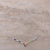 Multi-gemstone pendant necklace, 'Shimmering Harmony' - Multi-Gemstone Sterling Silver Chakra Necklace from India (image 2b) thumbail