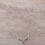 Multi-gemstone pendant necklace, 'Peaceful Crescent' - Handmade Sterling Silver and Multi-Gemstone Chakra Necklace (image 2b) thumbail