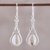 Rutilated quartz dangle earrings, 'Fascinating Droplets' - Golden Rutilated Quartz and Sterling Silver Dangle Earrings (image 2) thumbail