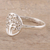 Sterling silver band ring, 'Framed Tree' - Tree-Themed Sterling Silver Band Ring from India (image 2b) thumbail