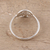 Sterling silver band ring, 'Framed Tree' - Tree-Themed Sterling Silver Band Ring from India (image 2c) thumbail