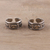 Sterling silver toe rings, 'Dolphin Parade' (pair) - Sterling Silver Dolphin Toe Rings from India (Pair) thumbail