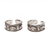 Sterling silver toe rings, 'Dolphin Parade' (pair) - Sterling Silver Dolphin Toe Rings from India (Pair) (image 2a) thumbail