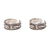 Sterling silver toe rings, 'Dolphin Parade' (pair) - Sterling Silver Dolphin Toe Rings from India (Pair) (image 2d) thumbail