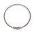 Sterling silver bangle bracelet, 'Elephant Dots' - Dot Pattern Elephant Sterling Silver Cuff Bracelet (image 2c) thumbail