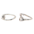 Sterling silver wrap rings, 'Handy' (pair) - Nail and Wrench Sterling Silver Wrap Rings from India (Pair)