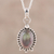 Labradorite pendant necklace, 'Aurora Window' - Natural Labradorite Pendant Necklace from India