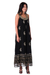 Viscose shift dress, 'Paisley Glitz' - Paisley Pattern Viscose Shift Dress from India (image 2e) thumbail