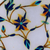 Dekorativer Teller mit Marmoreinlage - Dekorativer Teller mit Tigerlilienmotiv und Marmoreinlage aus Indien
