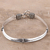 Sterling silver chain bracelet, 'Suave Style' - Sterling Silver Snake Chain Bracelet from India