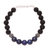 Lapis lazuli and onyx beaded bracelet, 'Majestic Midnight' - Lapis Lazuli and Onyx Beaded Bracelet from India
