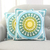 Cotton cushion covers, 'Mandala Glory' (pair) - Mandala Motif Embroidered Cotton Cushion Covers (Pair) thumbail