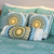 Cotton cushion covers, 'Mandala Glory' (pair) - Mandala Motif Embroidered Cotton Cushion Covers (Pair) (image 2b) thumbail
