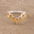 Citrine band ring, 'Golden Array' - 2-Carat Citrine Band Ring from India (image 2) thumbail