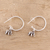 Ohrhänger aus Sterlingsilber - Elefanten-Ohrhänger aus Sterlingsilber aus Indien