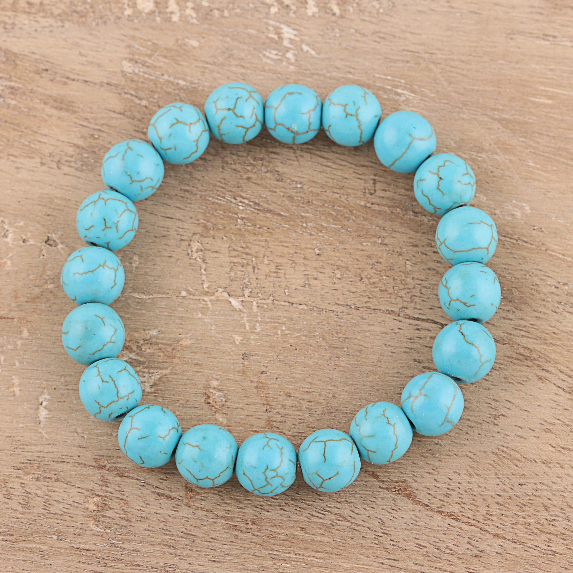 Turquoise Stone Bracelet - Stone of the Sky