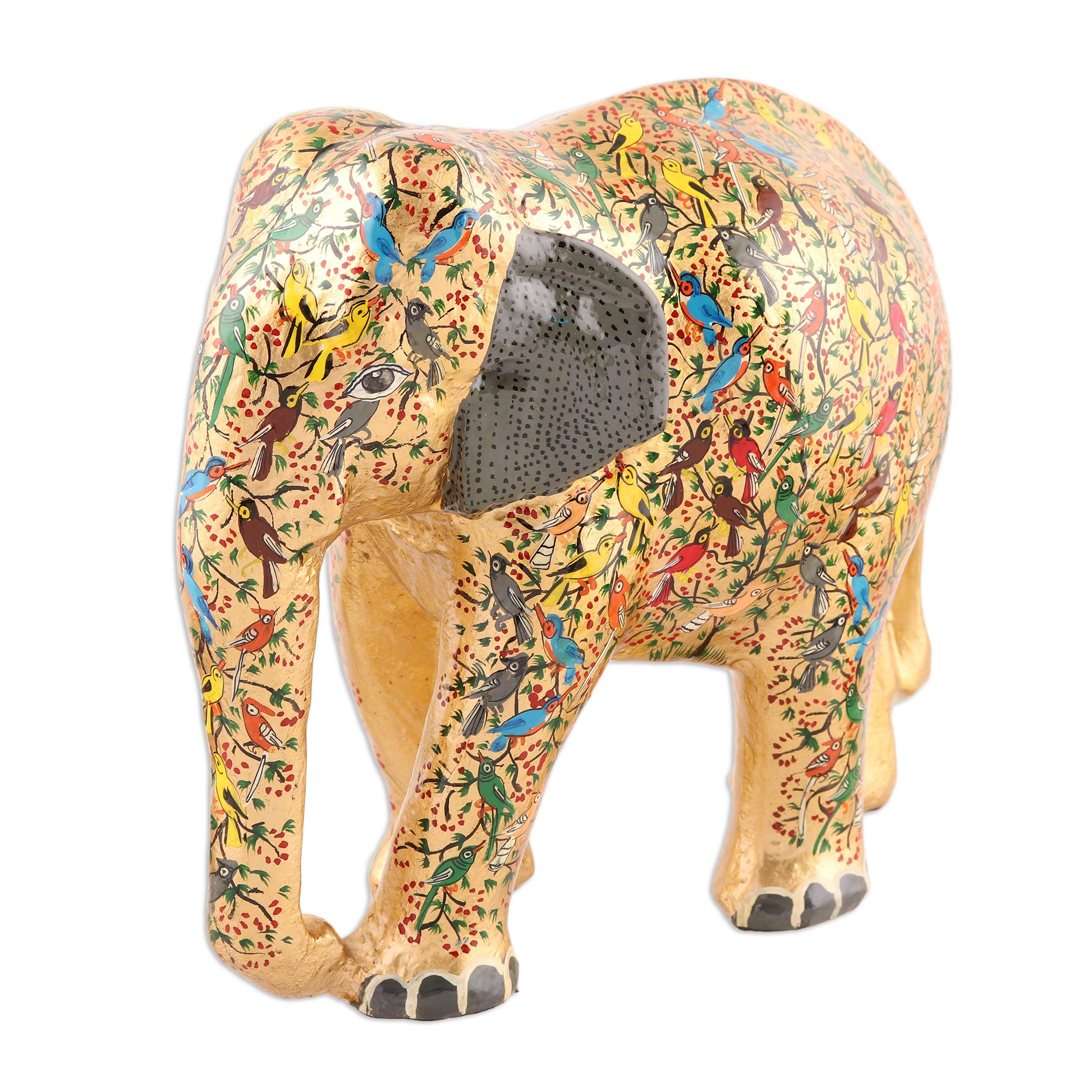 golden elephant figurine