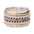 Sterling silver spinner ring, 'Royal Trance' - Dot Motif Sterling Silver Spinner Ring from India (image 2a) thumbail
