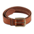 Men's leather belt, 'Timeless Appeal in Spice' - Handcrafted Men's Leather Belt in Spice from India (image 2a) thumbail