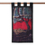 Wandbehang aus Batik-Baumwolle - Dorfszene-Wandbehang aus Batik-Baumwolle aus Indien