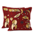 Embroidered cotton cushion covers, 'Abstract Expression' (pair) - Abstract Embroidered Cotton Cushion Covers from India (Pair)