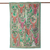 Patchwork-Wandbehang aus recycelter Baumwollmischung - Grüner Patchwork-Wandbehang aus recycelter Baumwollmischung