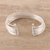 Sterling silver cuff bracelet, 'Sleek Elegance' - Multi-Band Sterling Silver Cuff Bracelet from India (image 2c) thumbail